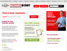 Tablet Screenshot of mechanicbuddy.com.au